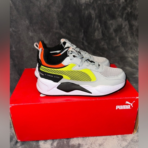 Puma RS-X Hard Drive PS size 12.5 kids high rise-yellow alert (Brand new in box) - Picture 11 of 11